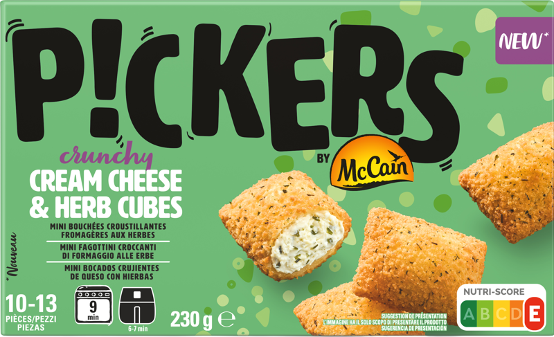 Crunchy Cream Cheese & Herb Cubes