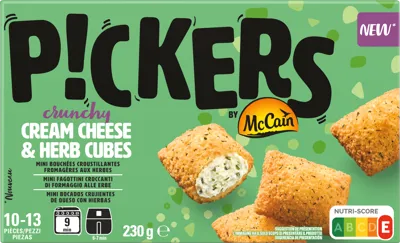 Crunchy Cream Cheese & Herb Cubes
