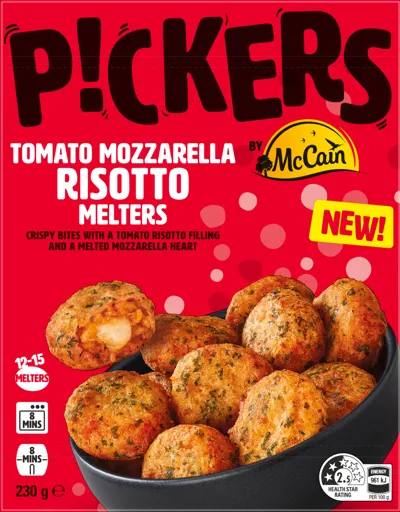 Tomato Mozzarella Risotto Melters