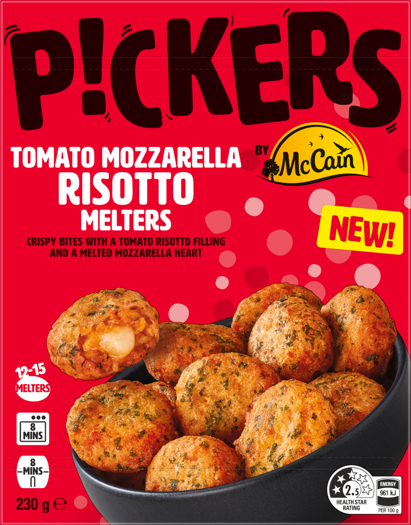 Tomato Mozzarella Risotto Melters