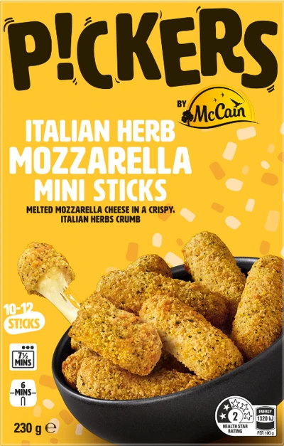 Italian Herb Mozzarella Mini Sticks